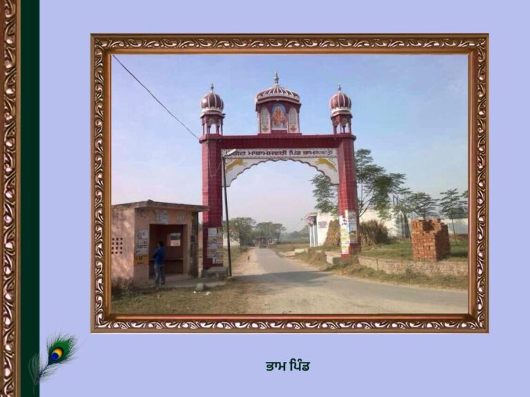 Bham Village History | ਭਾਮ ਪਿੰਡ ਦਾ ਇਤਿਹਾਸ