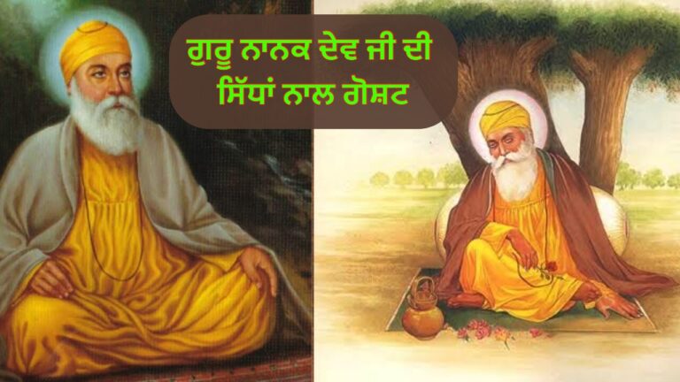 ਗੁਰੂ ਨਾਨਕ ਦੇਵ ਜੀ ਦੀ ਸਿੱਧਾਂ ਨਾਲ ਗੋਸ਼ਟ